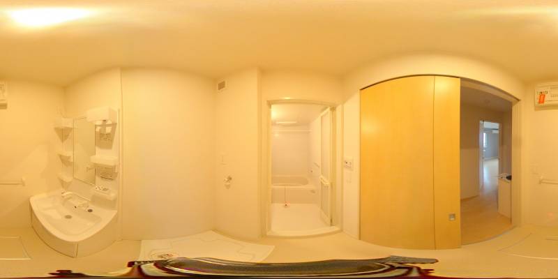 パノラマ画像洗面所