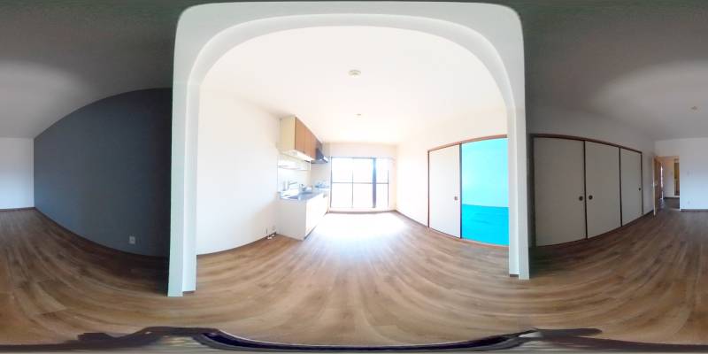 パノラマ画像リビング