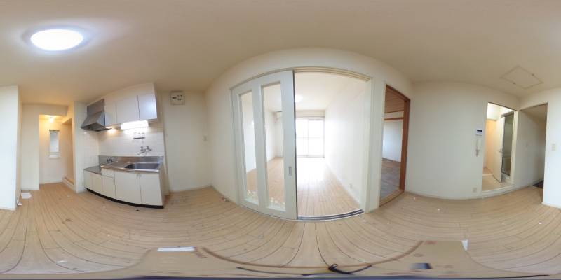 パノラマ画像リビング