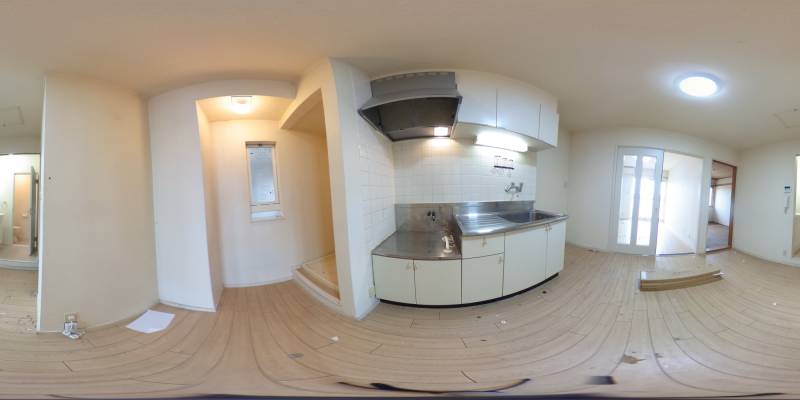 パノラマ画像キッチン