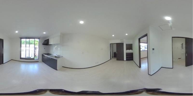 パノラマ画像リビング