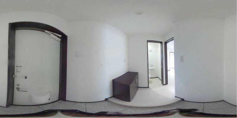 パノラマ画像玄関