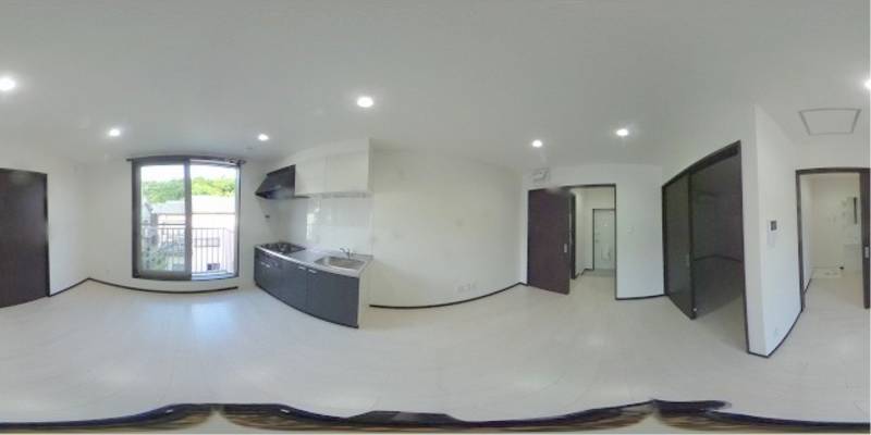 パノラマ画像リビング