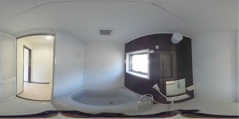 パノラマ画像バスルーム