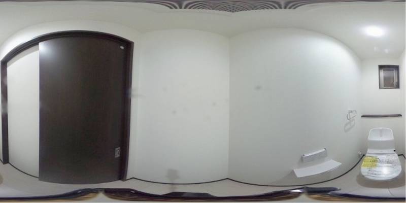 パノラマ画像トイレ