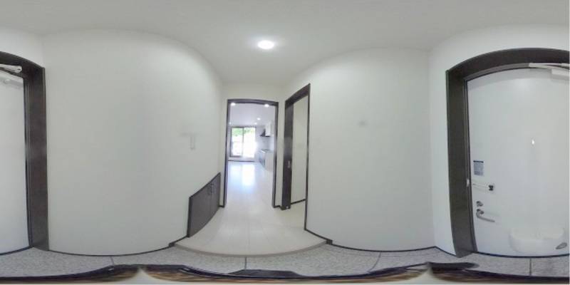 パノラマ画像玄関