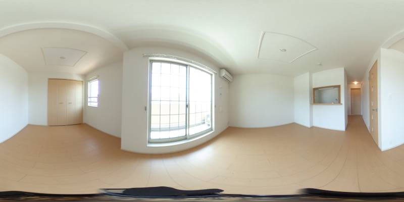 パノラマ画像リビング