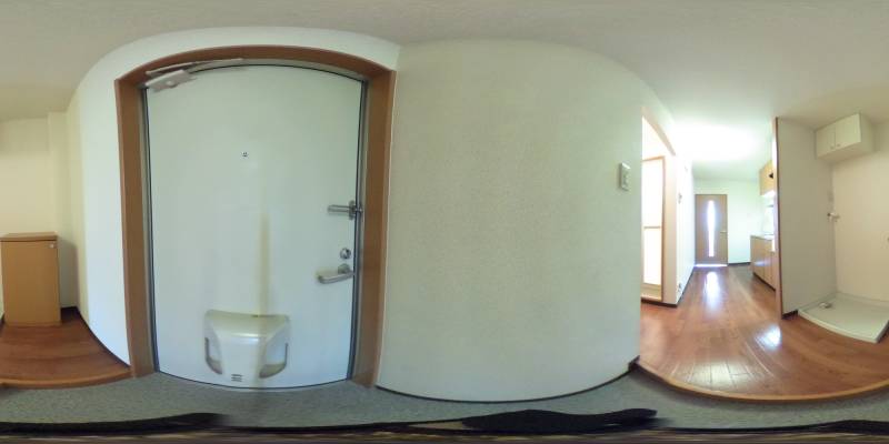 パノラマ画像玄関