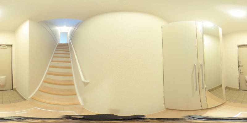 パノラマ画像玄関