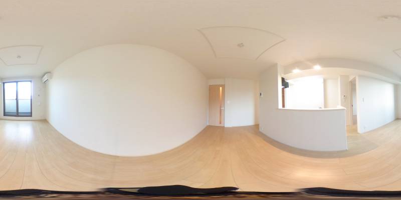 パノラマ画像リビング