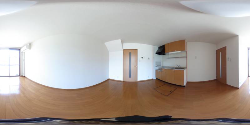 パノラマ画像リビング