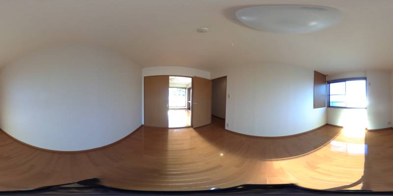 パノラマ画像洋室