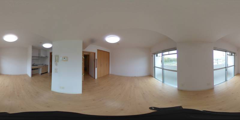 パノラマ画像リビング