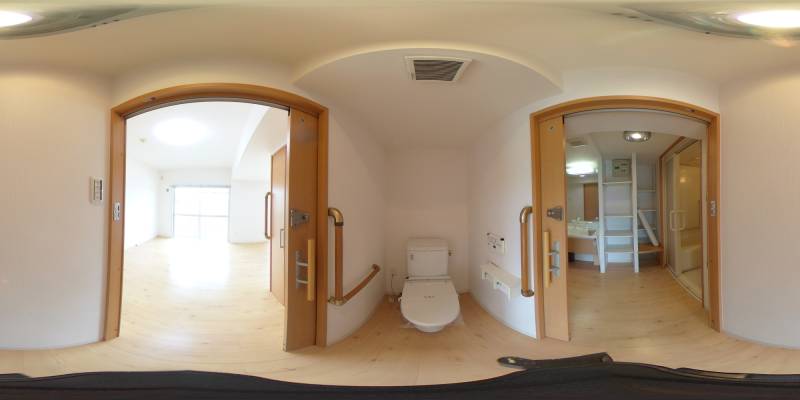 パノラマ画像トイレ