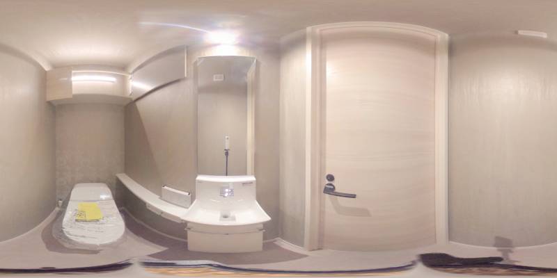 パノラマ画像トイレ