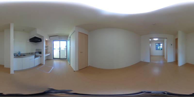 パノラマ画像洋室