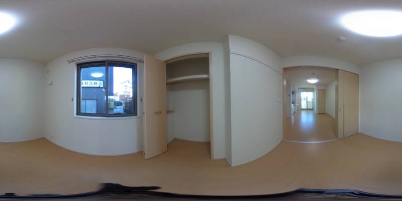 パノラマ画像洋室