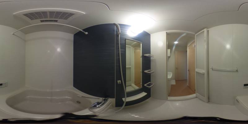 パノラマ画像バスルーム