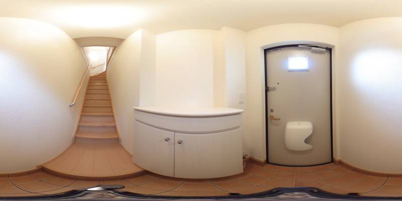 パノラマ画像玄関