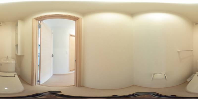 パノラマ画像トイレ