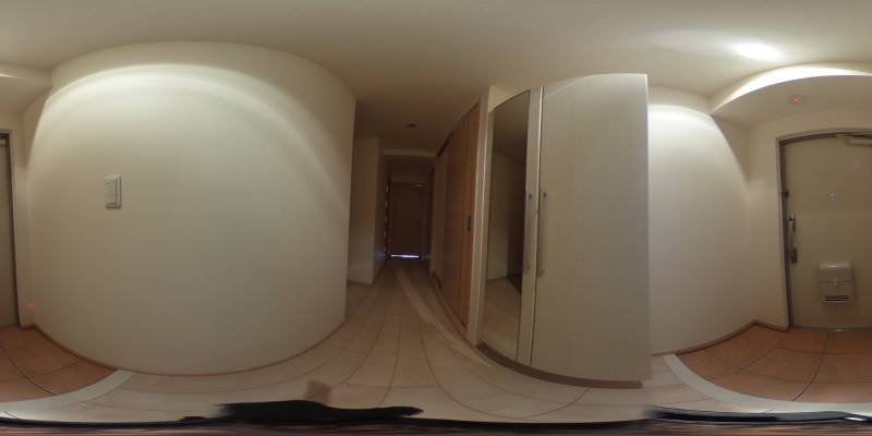 パノラマ画像玄関