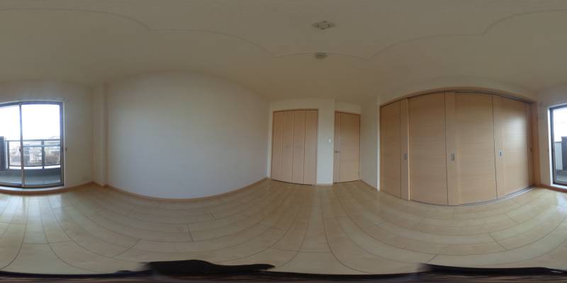 パノラマ画像洋室