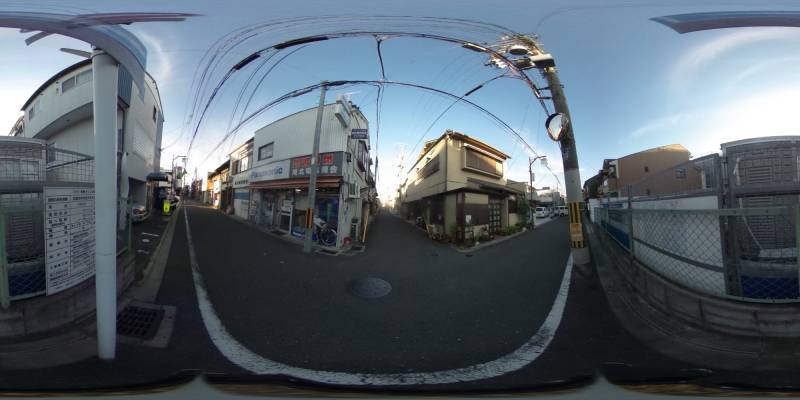 パノラマ画像周辺
