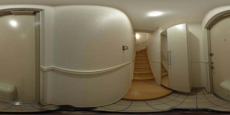 パノラマ画像玄関