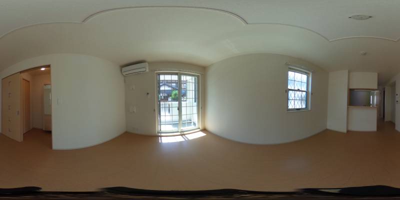 パノラマ画像リビング