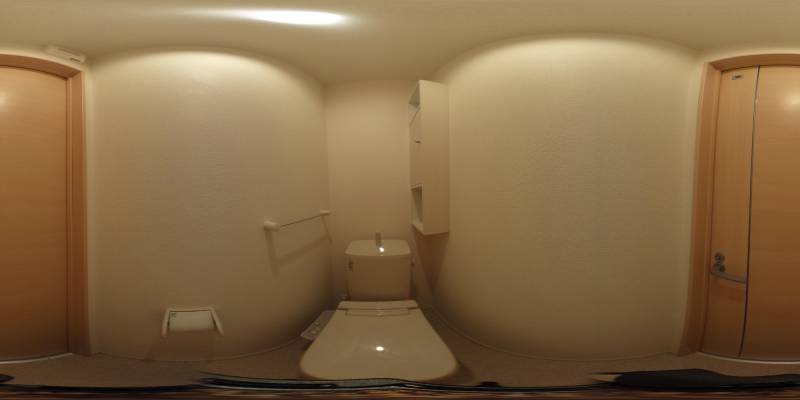 パノラマ画像トイレ