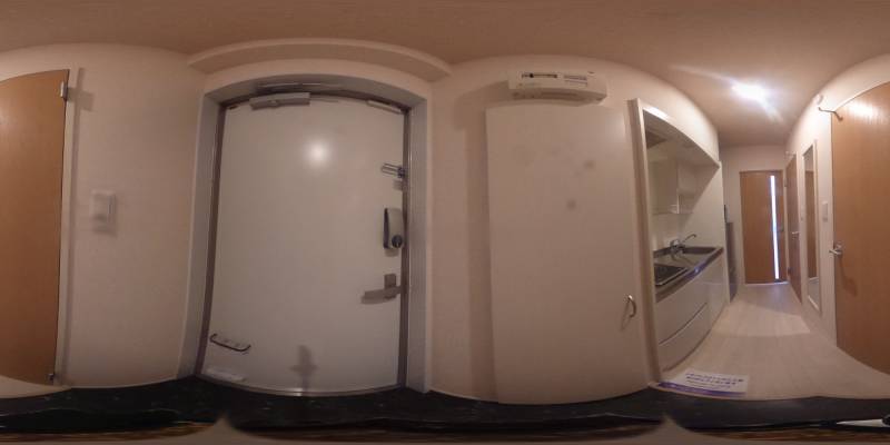 パノラマ画像玄関