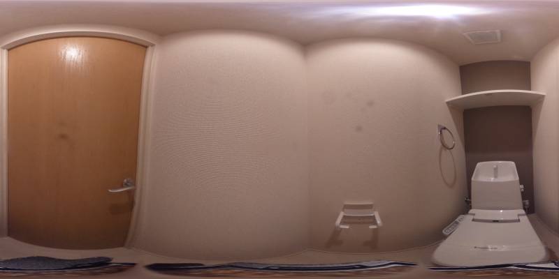 パノラマ画像トイレ