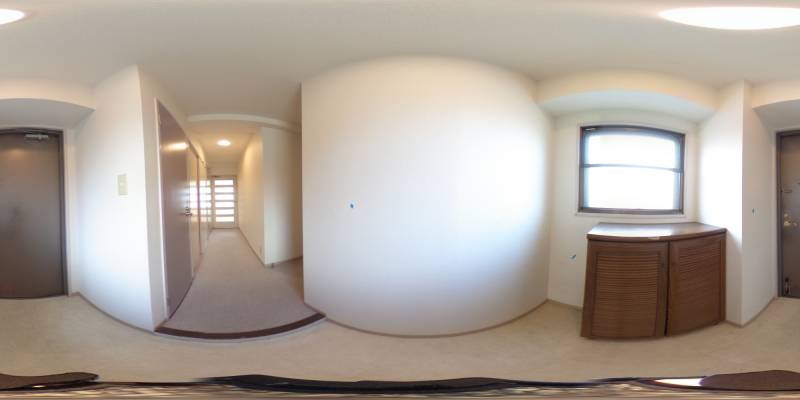 パノラマ画像玄関