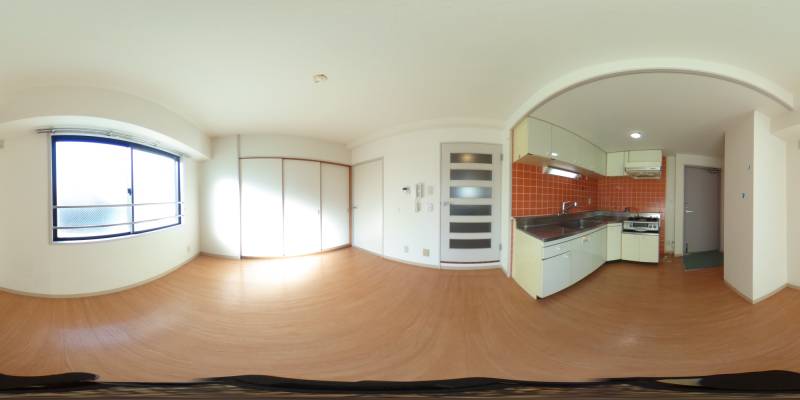 パノラマ画像リビング