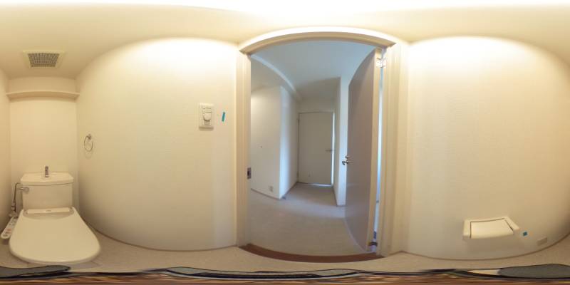 パノラマ画像トイレ