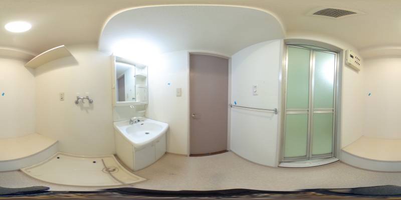 パノラマ画像洗面所