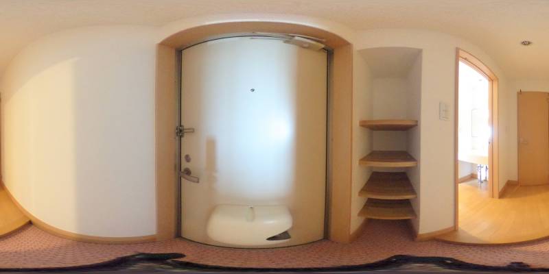 パノラマ画像玄関