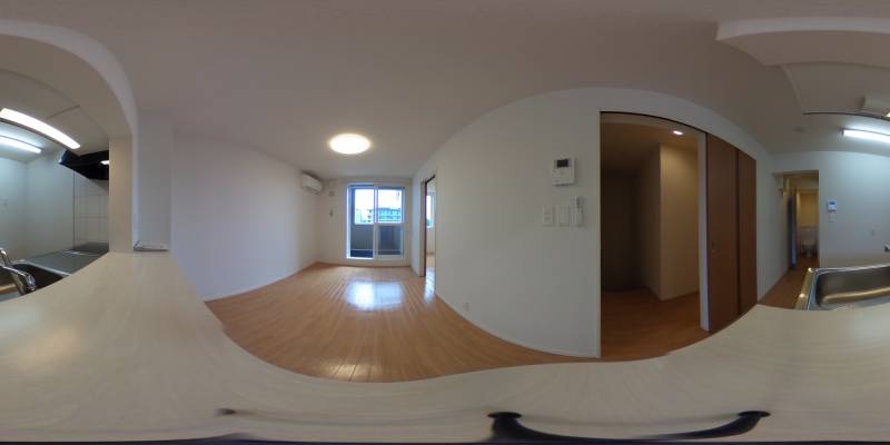 パノラマ画像リビング