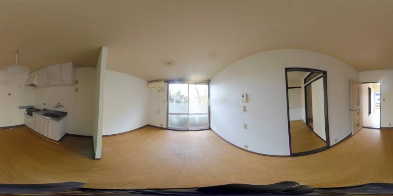 パノラマ画像リビング