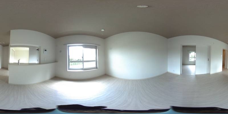 パノラマ画像リビング