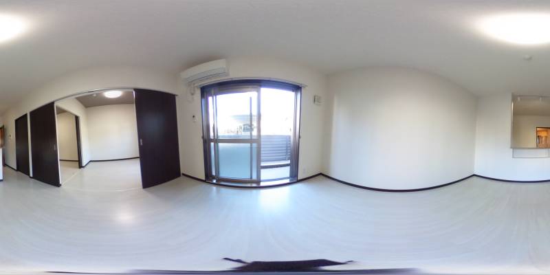 パノラマ画像リビング