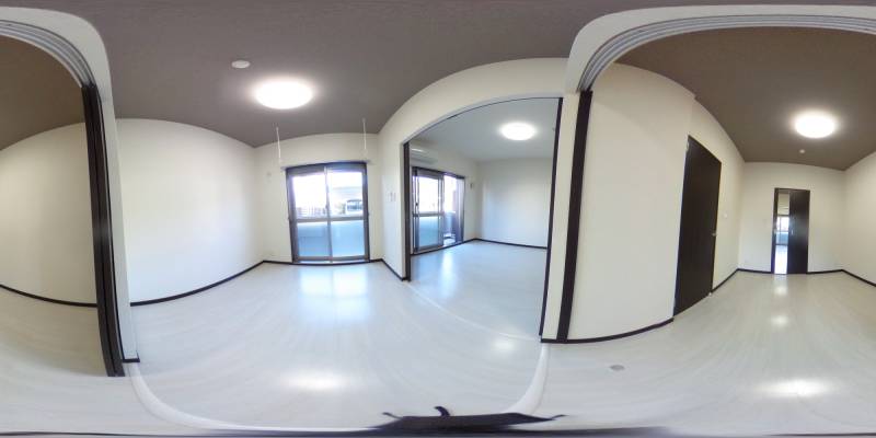 パノラマ画像洋室