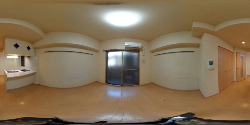 パノラマ画像洋室