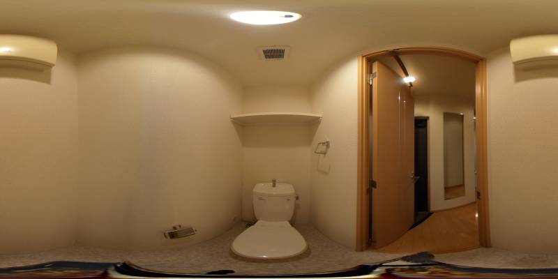 パノラマ画像トイレ