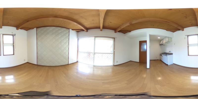 パノラマ画像リビング