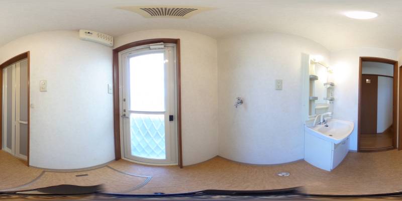 パノラマ画像洗面所