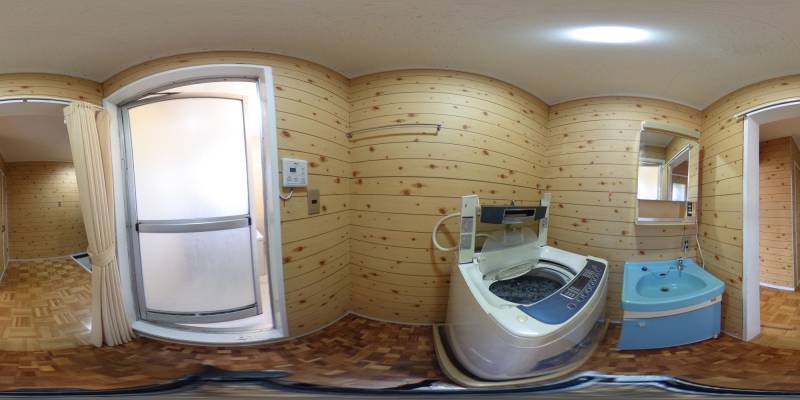 パノラマ画像洗面所