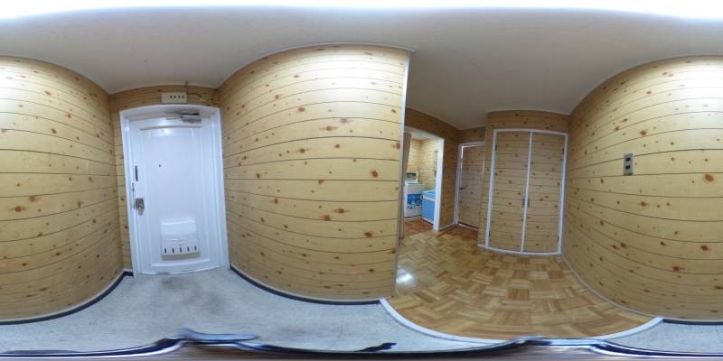 パノラマ画像玄関