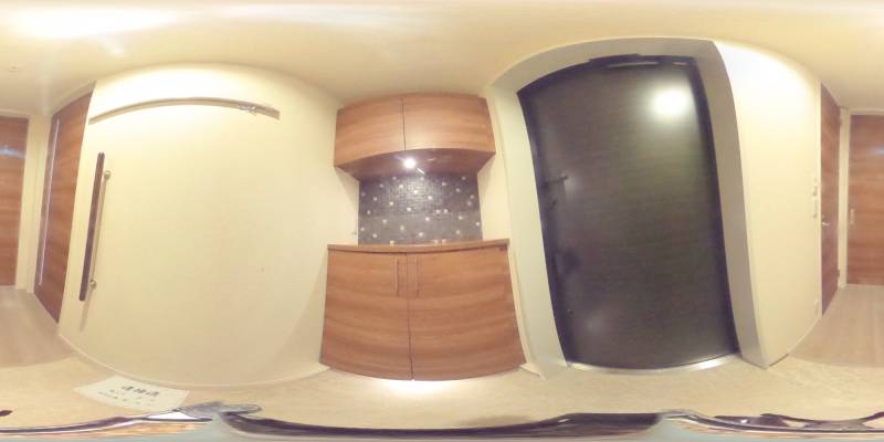 パノラマ画像玄関