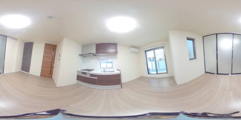 パノラマ画像リビング